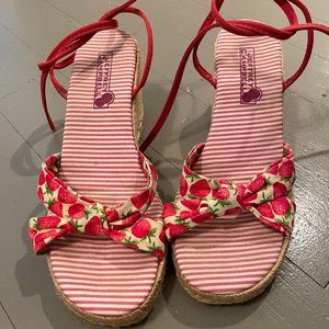 Jeffrey Campbell Strawberry Wedges